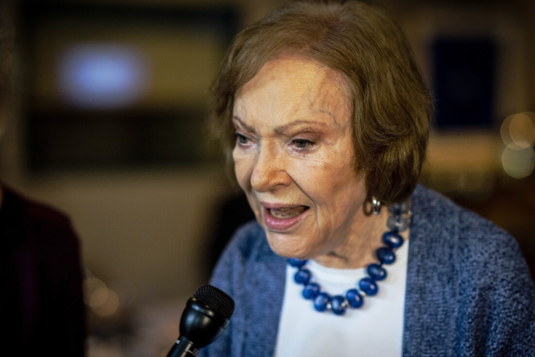 Rosalynn Carter, 96-year-old former first lady, is in hospice care at home, Carter Center says | News, Sports, Jobs - Vimarsana News